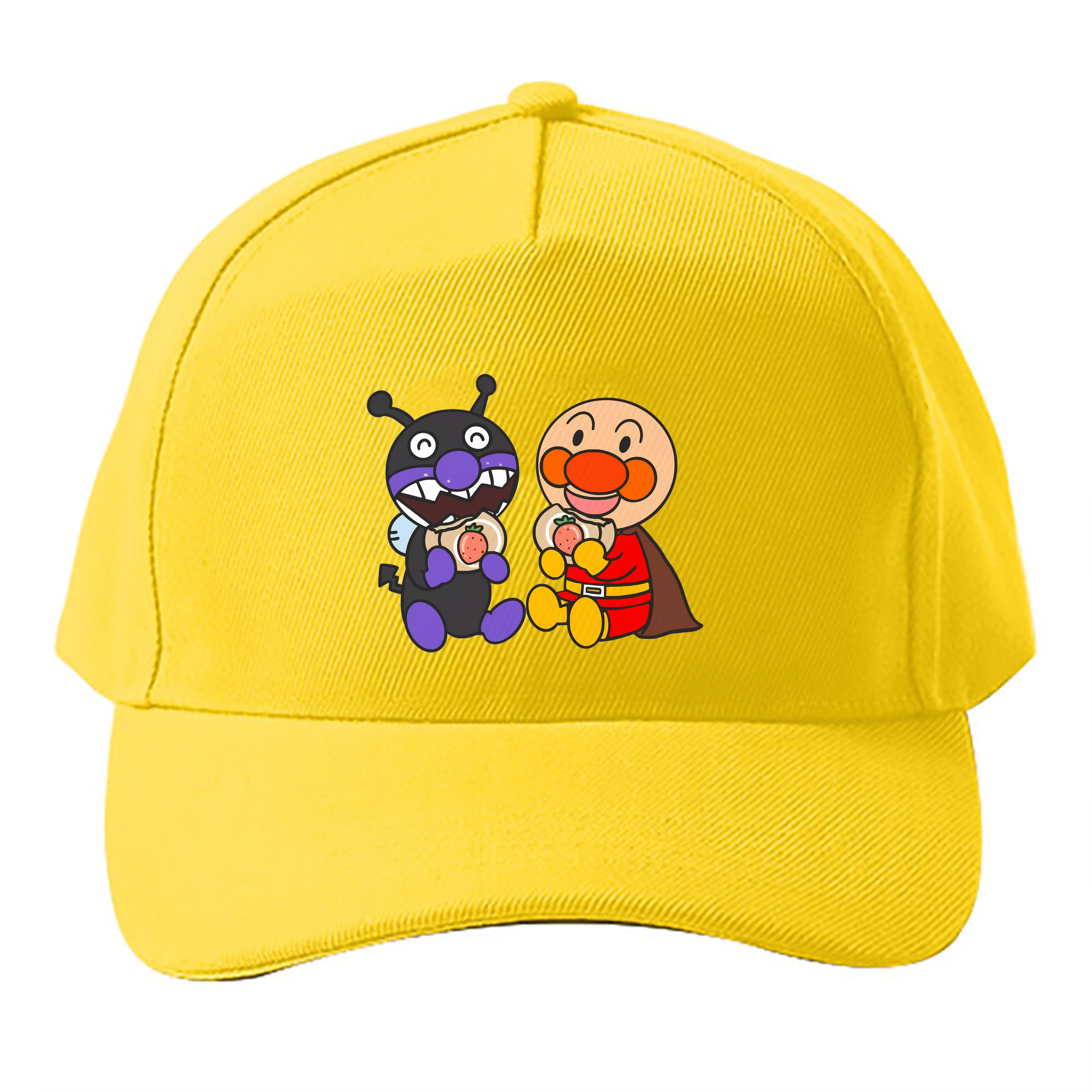 （画像用） アンパンマン Anpanman ベースボールキャップ 綿100％ 男女兼用 帽子 スポーツ